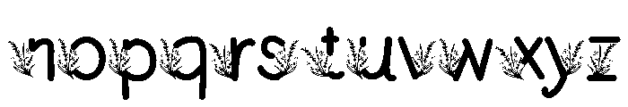Spring Flowe Font LOWERCASE