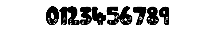 Spring Flowers By Squee Regular Font OTHER CHARS