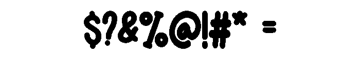 Spring Fluff Regular Font OTHER CHARS