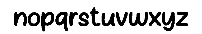 Spring_Green Font LOWERCASE