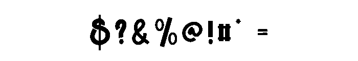 Spring Honey Font OTHER CHARS