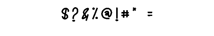Spring Lovely Font OTHER CHARS