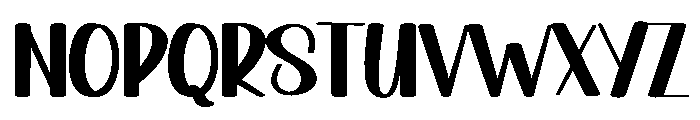 Spring Nautical Font UPPERCASE