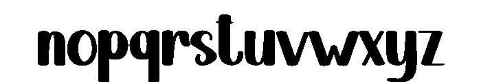 Spring Nautical Font LOWERCASE