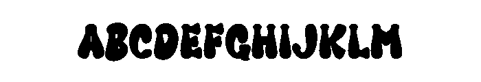 Spring Outfit Font UPPERCASE