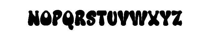 Spring Outfit Font UPPERCASE