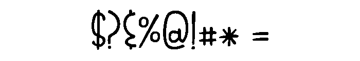 Spring Smile Font OTHER CHARS
