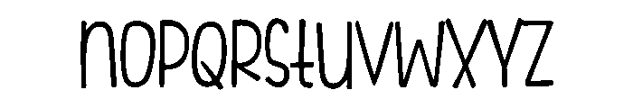 Spring Smile Font LOWERCASE