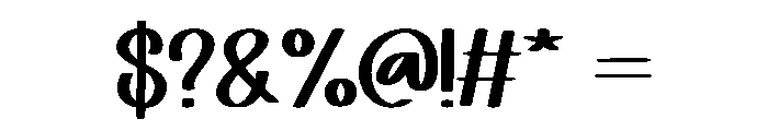 Spring Stylish Regular Font OTHER CHARS