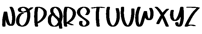 Spring Stylish Regular Font UPPERCASE