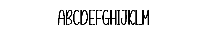 Spring Unicorn Font UPPERCASE