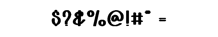 Spring Washer Font OTHER CHARS