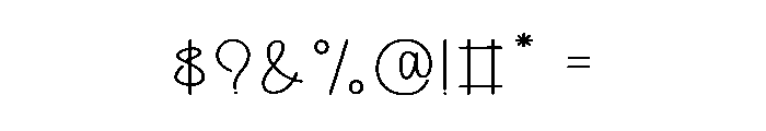Spring Wonder Font OTHER CHARS