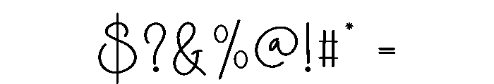Spring Wonderful Font OTHER CHARS