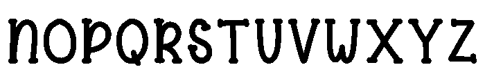 Spring tumbler Regular Font UPPERCASE