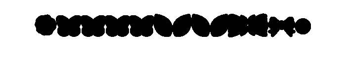 SpringBracelet-Decor Font LOWERCASE