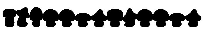 SpringMushroomsCF Font LOWERCASE