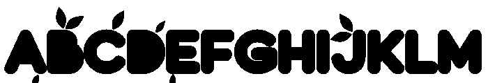 Springberry CF Font UPPERCASE