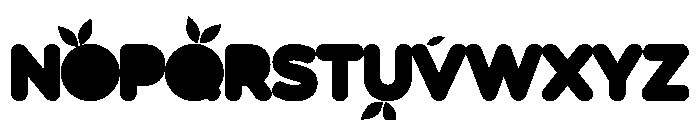 Springberry CF Font UPPERCASE