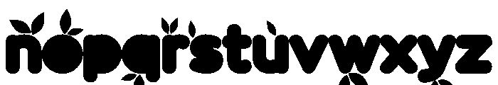 Springberry CF Font LOWERCASE