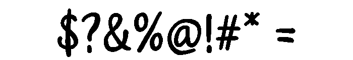 Springhand Font OTHER CHARS