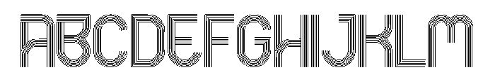 Springhol Font UPPERCASE