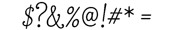 Springwish Regular Font OTHER CHARS
