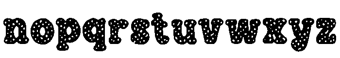 Sprinkle_Party Font LOWERCASE