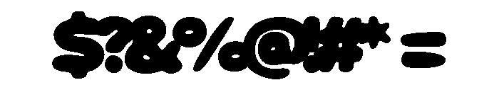 Sprinkles Bounce Font OTHER CHARS