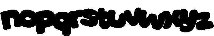Sprinkles Bounce Font LOWERCASE