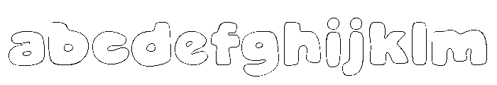 Sprinkles Outline FONT