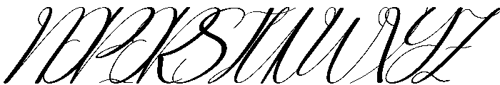 SprinklesCalligraphy Font UPPERCASE