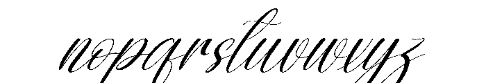 SprinklesCalligraphy Font LOWERCASE