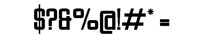 Sprinta Regular Font OTHER CHARS