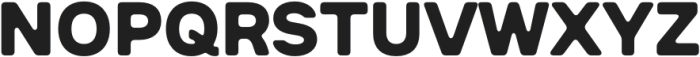 SP BLUNT Regular otf (400) Font UPPERCASE