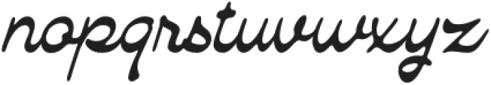 SP Blunt Script Script otf (400) Font LOWERCASE