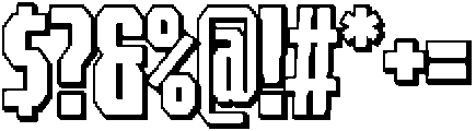 SP Counter Regular Shadow otf (400) Font OTHER CHARS