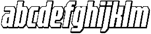 SP Counter Slant Shadow otf (400) FONT