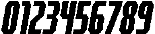 SP Counter Slant otf (400) Font OTHER CHARS