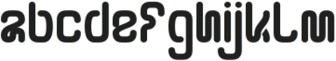 SPACE MATRIX Bold otf (700) Font LOWERCASE