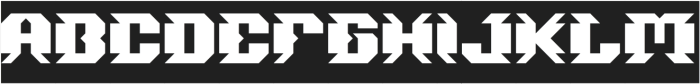 SPACE STATION-Inverse otf (400) Font UPPERCASE