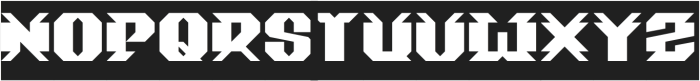 SPACE STATION-Inverse otf (400) Font UPPERCASE