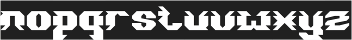 SPACE STATION-Inverse otf (400) Font LOWERCASE