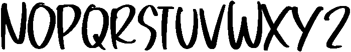 SPARKLE otf (400) Font LOWERCASE