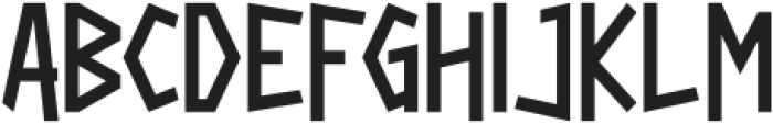 SPOOKY HOLY Regular otf (400) Font UPPERCASE