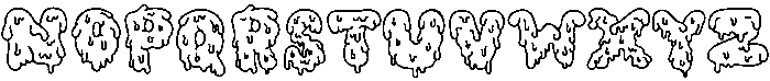 SPOOKY VIBES Regular otf (400) Font UPPERCASE