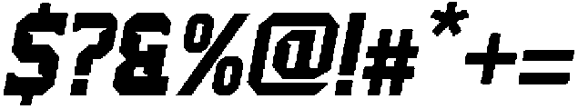 SPORTEX Italic otf (400) Font OTHER CHARS