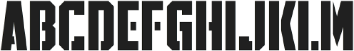 SPORTSHEADLINESTENCIL-Regular otf (400) FONT
