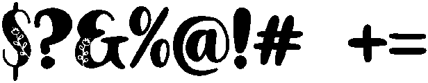 SPRING Regular otf (400) Font OTHER CHARS