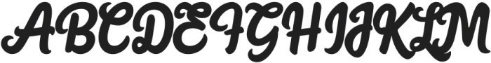 SP_MALTON_Script Regular otf (400) Font UPPERCASE